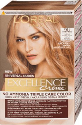 L'Oreal Excellence Creme Triple Protection Farba do włosów 48ml 9U Very Light Blond