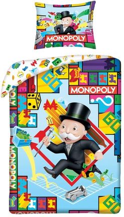 Monopoly 2 Częściowy Komplet Pościeli 140X200 Cm