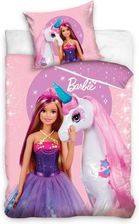 Barbie 2 Częściowy Komplet Pościeli 160X200 Cm - Poszwy i poszewki dla dzieci