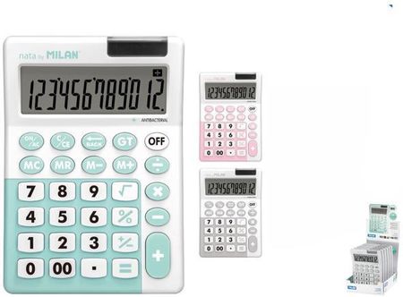 Milan Kalkulator Antibacterial 12Poz. 151812Ibg