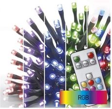 Zdjęcie Emos Lighting Lampki Choinkowe Classic 96 Led 10M Rgb 72 Programy Pilot Ip44 Timer D4Aa02 140707 - Bielsko-Biała