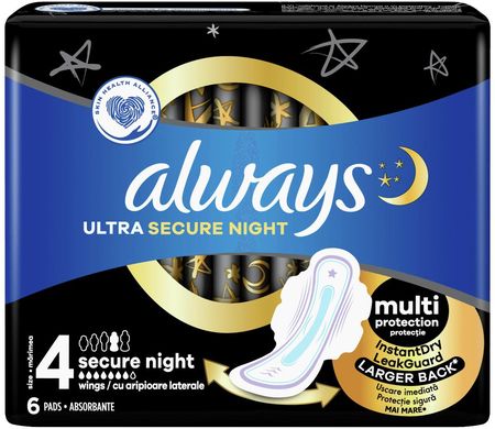 Always Ultra Secure Night Protect 6szt.