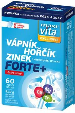Vitar Maxivita Exclusive Wapń - Magnez Cynk Forte+ 60 Tabl