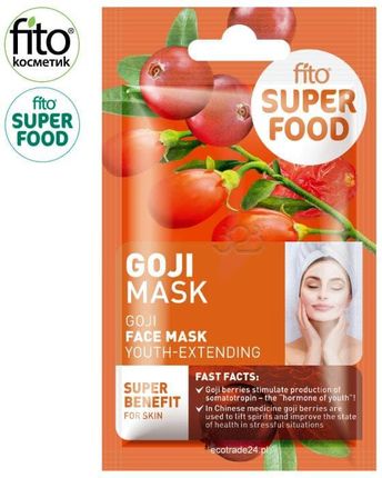 Fito Superfood Odmładzająca maska do twarzy Goji 10 ml