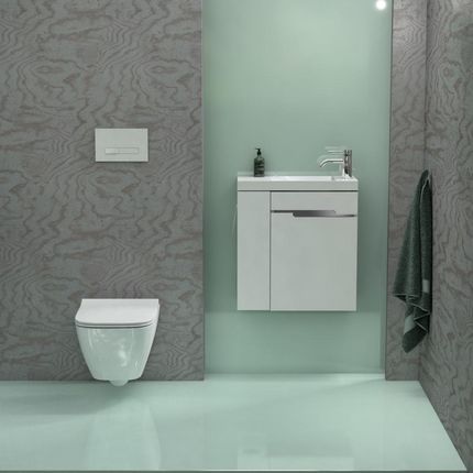 Oristo Zestaw Szafka Z Umywalką 55 Silver 100301834 - zdjęcie 2