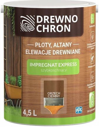 Drewnochron IMPREGNAT EXPRESS orzech ciemny 4,5L