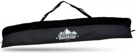 Ben Wild Pokrowiec na narty dla dorosłych 160 cm czarny