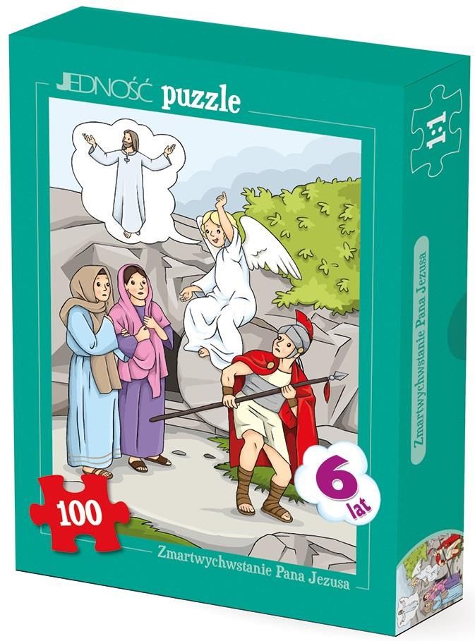 Jedność Puzzle 100El. Zmartwychwstanie Pana Jezusa - Ceny i opinie