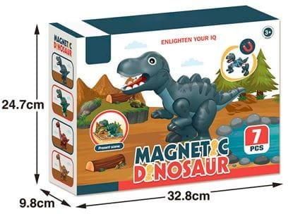 Madej Dinozaur Magnetyczny 7 Elementów (4814)