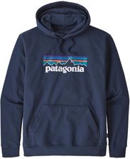 Patagonia Bluza Męska P 6 Logo Uprisal Hoody Classic Navy - Kurtki i bluzy outdoor