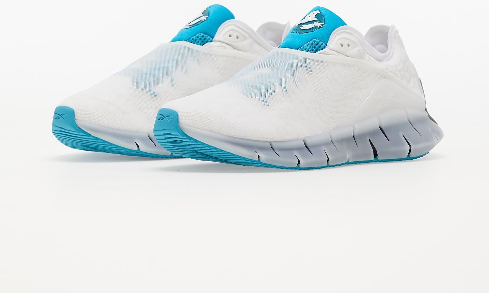 Reebok x Ghostbusters Zig White/ Fear Blue/ Silver Metallic