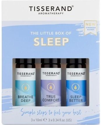 The Little Box of Sleep - Zestaw olejków eterycznych na dobry sen (3 x 10 ml)
