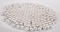 Zdjęcie Rafex Perełki jadalne srebrne (5mm) 50g - Bełżyce