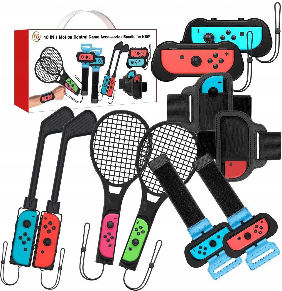 JYS Ns215 Zestaw akcesoriów na Joy-Con do Nintend Switch