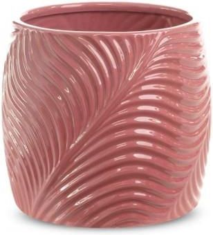 Eurofirany Ceramika 22x22x20cm Różowy 390392