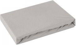 Zdjęcie Eurofirany Prześcieradło Z Gumką Jersey D91 220x200cm Wys.30cm Jasnoszary 393179 - Trzciel