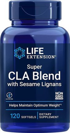 Super CLA Blend with Sesame Lignans 120 kaps.