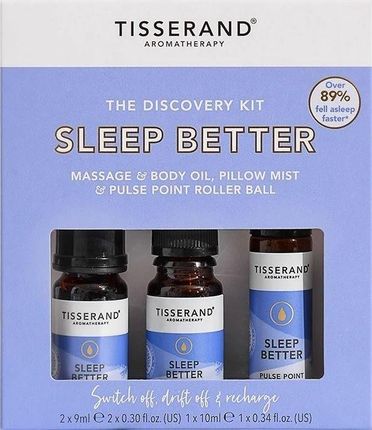 Sleep Better Discovery Kit - Zestaw produktów eterycznych na dobry sen (2 x 9 ml, 1 x 10 ml)