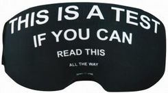 Zdjęcie Coolcasc Nakładka na gogle Coolmasc Test is a Test - Mszczonów