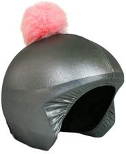 Zdjęcie Coolcasc Nakładka na kask Exclusive Grey Pink Pon-Pon - Żyrardów