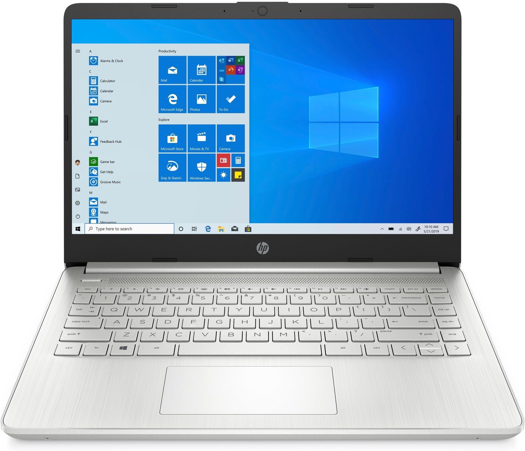 Laptop Hp 14s Dq2299nw 14i38gb256gbwin10 Natural Silver 4l220ea Opinie I Ceny Na Ceneopl 5367