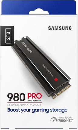 人気商品　PS5対応　Samsung M.2 SSD 980 PRO 2TB Dysk SSD Samsung 980 PRO 2TB M.2 (MZ-V8P2T0BW) - Opinie i