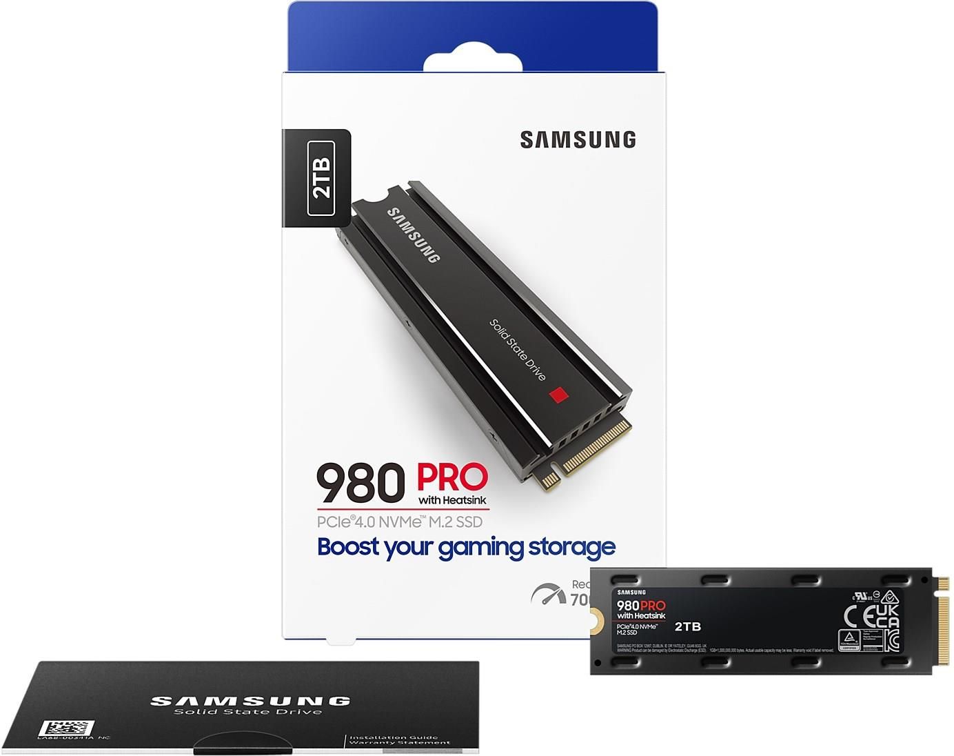 Samsung 980 Pro 2TB offers SSD w/ Heatsink