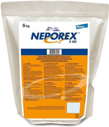 Neporex 2 SG preparat larwobójczy na muchy 5 kg