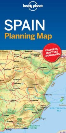Lonely Planet Spain Planning Map - Lonely Planet