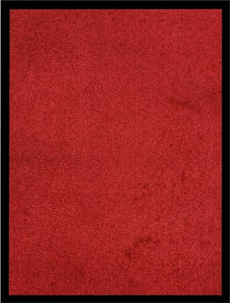vidaXL Wycieraczka czerwona 60x80 cm (331581)