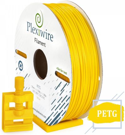 Plexiwire FILAMENT PETG 1,75mm Żółty 900g 300m