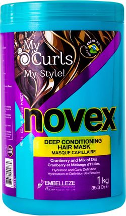 Novex My Curls My Style Mask głęboko odżywcza maska do włosów kręconych i fal 1kg