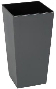 Doniczka Plastikowa 40x40cm Antracytowa Finezja