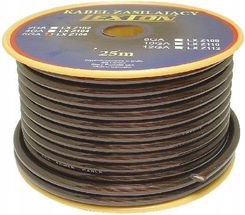 Zdjęcie LEXTON KABEL ZASILAJĄCY 6GA/8MM CCA CZARNY LXZ106CZAR - Będzin