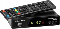 KRUGER & MATZ DEKODER DVB-T2 H.265 HEVC KM0550B
