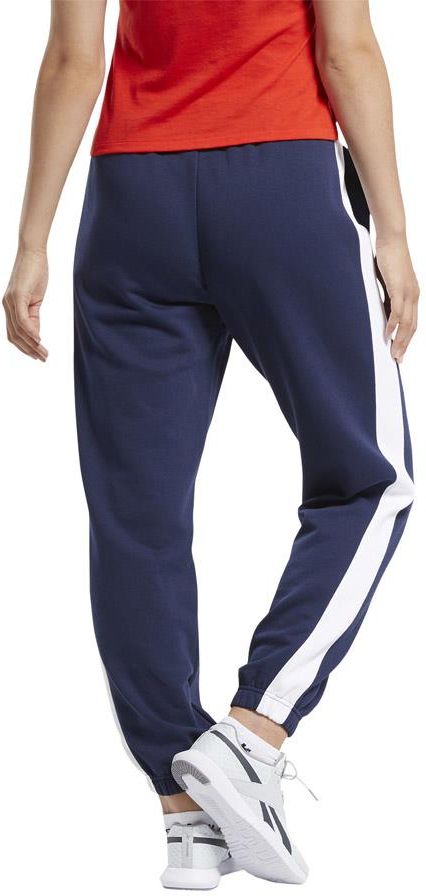 Spodnie damskie Reebok Te Linear Logo granatowe FU2252 - Ceny i opinie -  Ceneo.pl