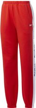 Zdjęcie Spodnie damskie Reebok Te Linear Logo Fl P czerwone FT0905 - Włocławek