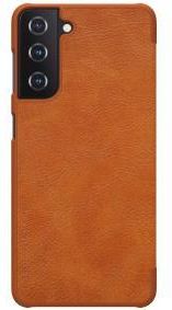 Nillkin Qin Leather Case Samsung Galaxy S21 Plus (brązowy)