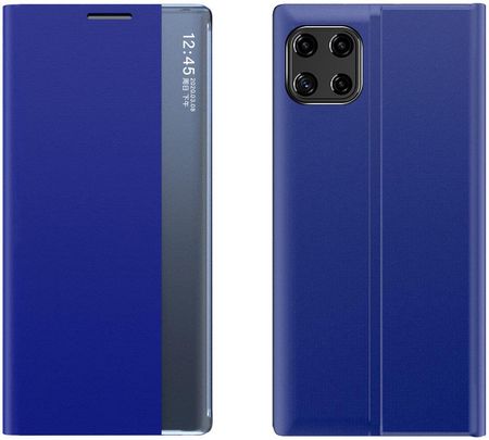 Hurtel Sleep Case pokrowiec etui z klapką typu Smart Cover Samsung Galaxy A22 5G niebieski