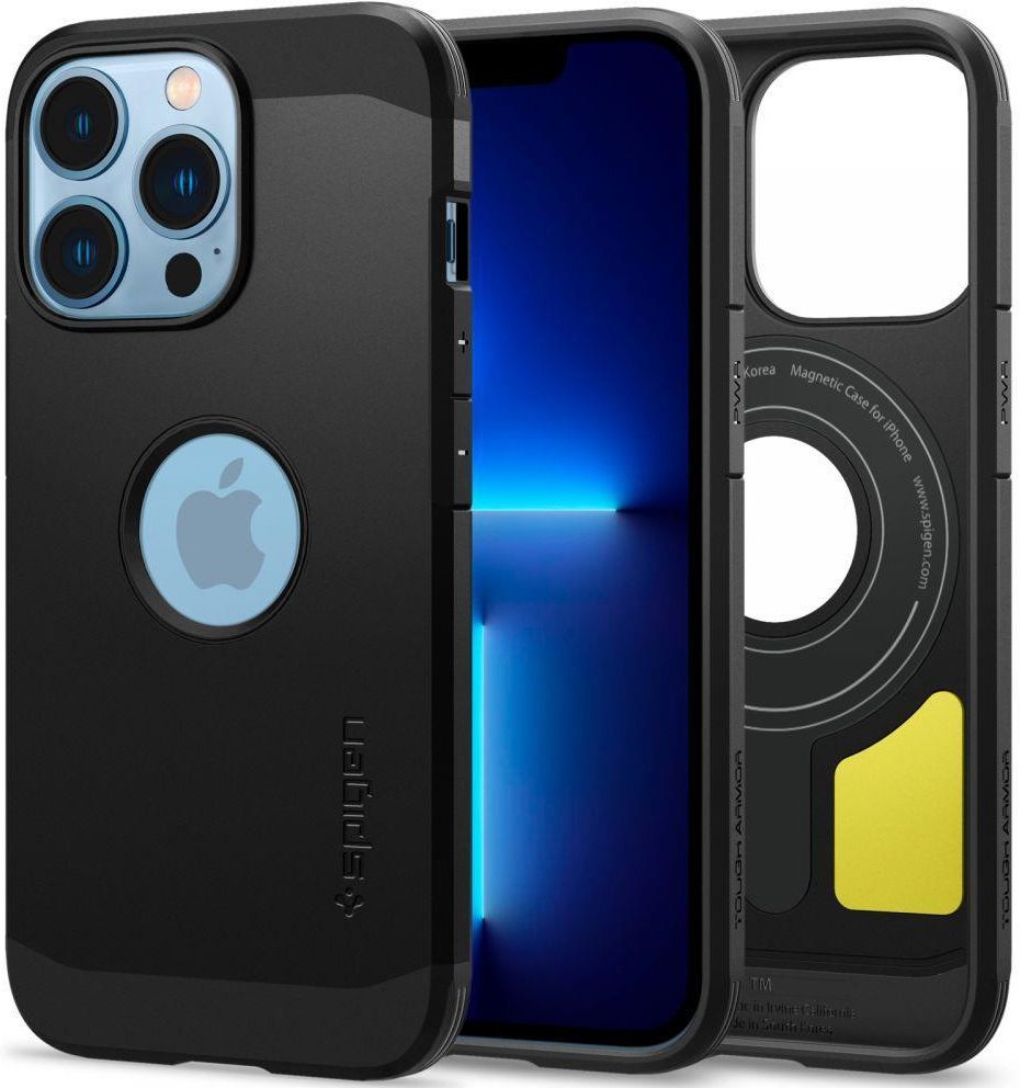 Spigen Tough Armor Mag Magsafe Iphone 13 Pro Black Etui na telefon, ceny i opinie Ceneo.pl
