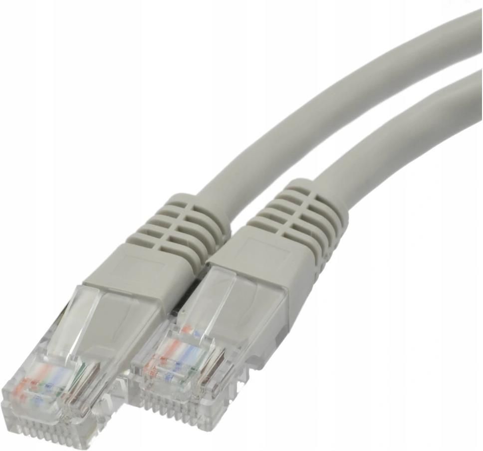 Sk Patchcord Utp Kat E Kabel Sieciowy Lan X Rj Linka Szary M