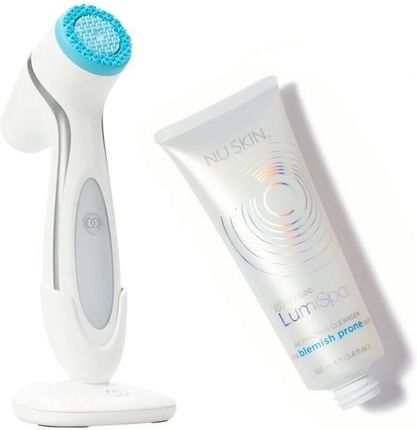 NuSkin ageLOC LumiSpa Beauty Device Face Cleansing Kit dla skóry podatnej na wypryski 100ml