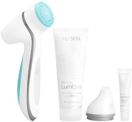 NuSkin ageLOC LumiSpa Beauty Device Skincare Kit dla skóry suchej