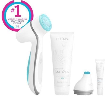 NuSkin ageLOC LumiSpa Beauty Device Skincare Kit dla skóry tłustej