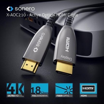 PURELINK SONERO XAOC210-100 KABEL ŚWIATŁOWODOWY HIGH SPEED HDMI 4K 18GBPS 10,0M