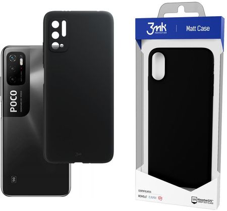 3Mk Xiaomi POCO M3 Pro 5G - Matt Case black