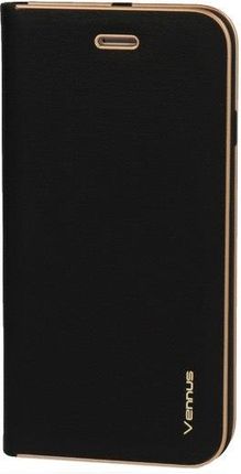 Vennus Kabura Book z ramką do Huawei Nova 7i/P40 Lite czarna