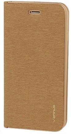Vennus Kabura Book z ramką do Samsung Galaxy A42 5G złota