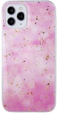 Telforceone Nakładka Gold Glam do iPhone 12 / iPhone 12 Pro 6,1" Pink