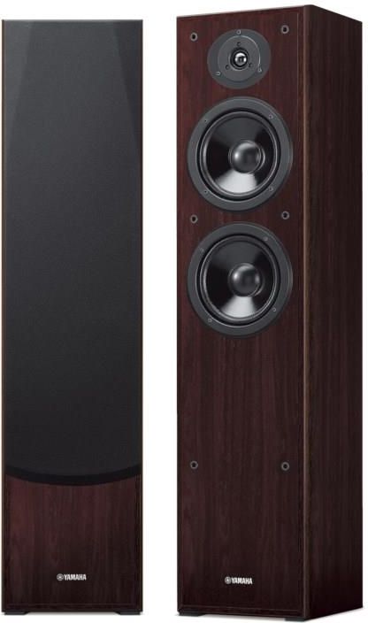 Yamaha HTR-2071 Czarny + NS-F51 + NS-P51 Orzech - zdjęcie 2 Yamaha HTR-2071 Czarny + NS-F51 + NS-P51 Orzech